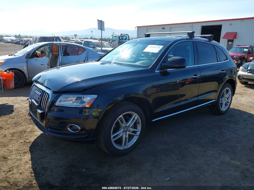 Vin: wa1l2afp8ga110858, lot: 46184184, audi q5 2.0t premium 20162