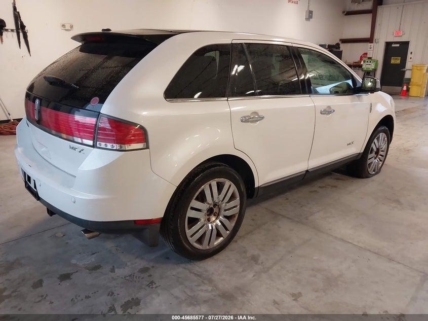 2010 LINCOLN MKX auction photo 4