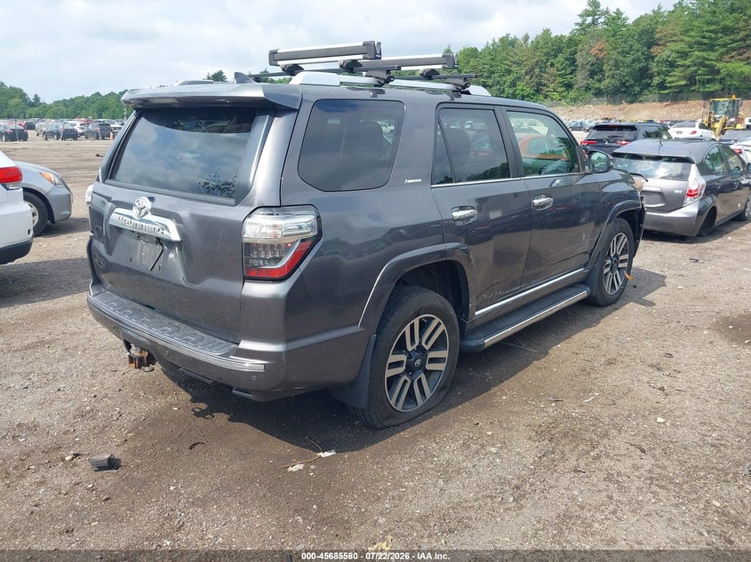 Vin: jtebu5jr6g5344125, lot: 46184189, toyota 4runner limited 20164
