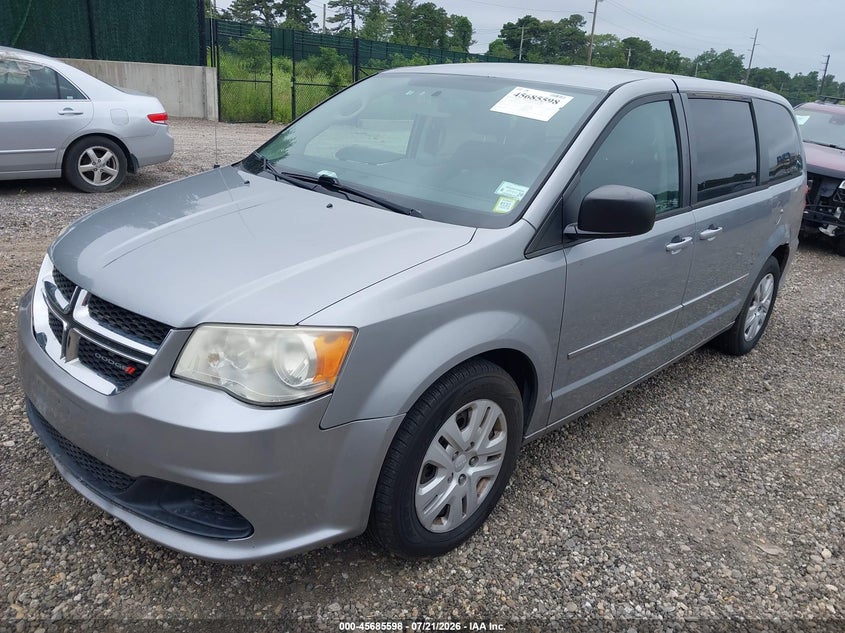 Vin: 2c4rdgbg2er103108, lot: 46184207, dodge grand caravan se 20142