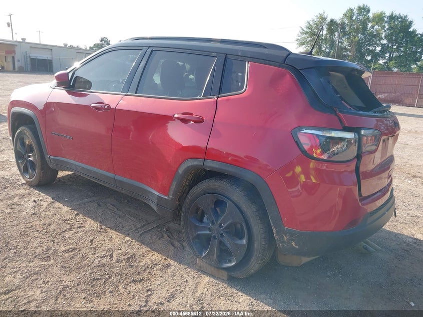 Vin: 3c4njcbb5kt612977, lot: 46184221, jeep compass altitude fwd 20193