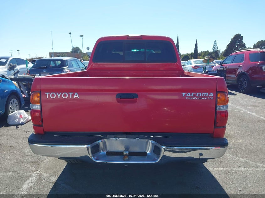 2004 Toyota Tacoma Prerunner V6 VIN: 5TEGN92N04Z455613 Lot: 45685626