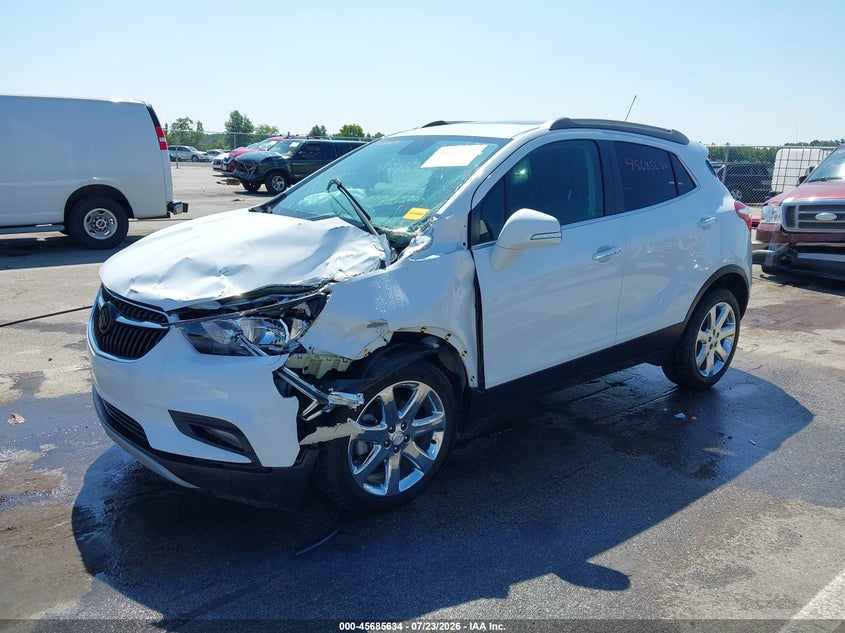 Vin: kl4cjbsb0jb523152, lot: 46184243, buick encore preferred ii 20182