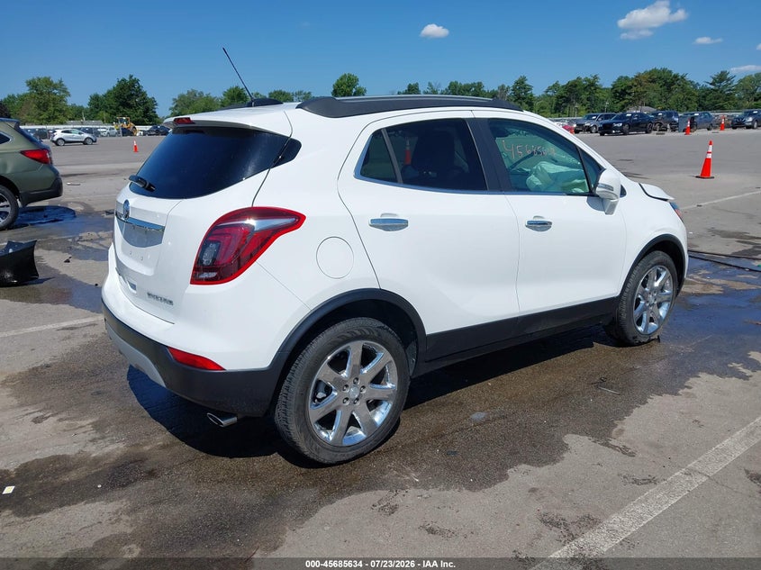 Vin: kl4cjbsb0jb523152, lot: 46184243, buick encore preferred ii 20184