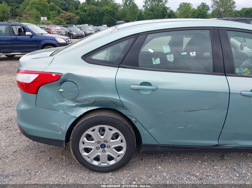 2012 Ford Focus Se VIN: 1FAHP3F21CL390978 Lot: 45685645