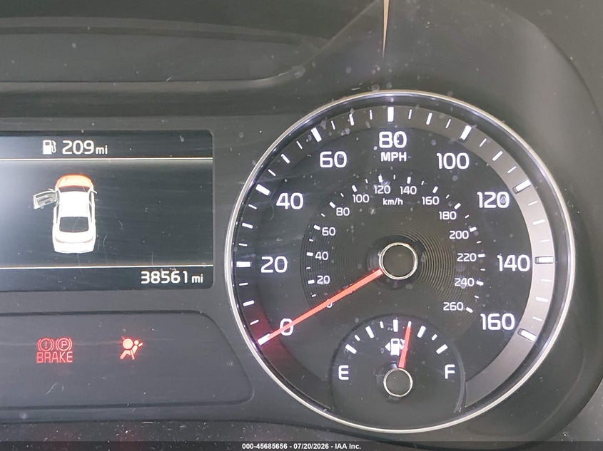 2024 Kia Forte Lx VIN: 3KPF24AD1RE706282 Lot: 45685656