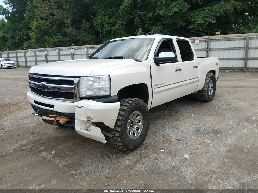 Vin: 3gcrkte35ag286074, lot: 46184272, chevrolet silverado 1500 ltz 20102