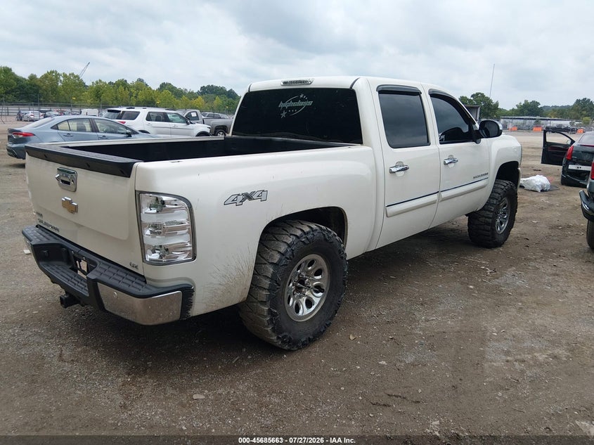 Vin: 3gcrkte35ag286074, lot: 46184272, chevrolet silverado 1500 ltz 20104