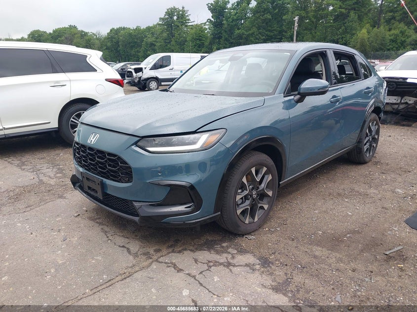 2026 Honda Hr-V Awd Ex-L, Rear, IAAI, VIN 3CZRZ2H78TM770467 — photo 2