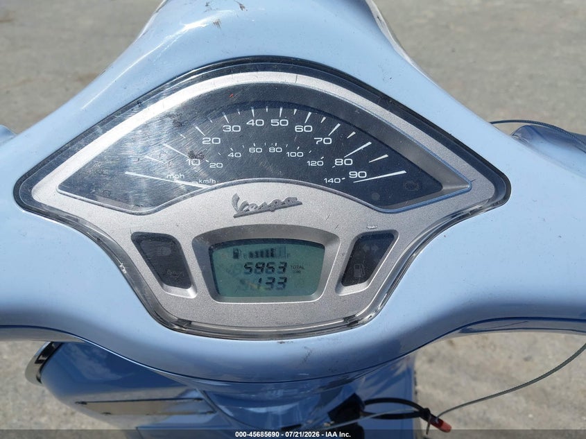 2017 Vespa Sprint 150 3V VIN: ZAPM818G2H5700486 Lot: 45685690