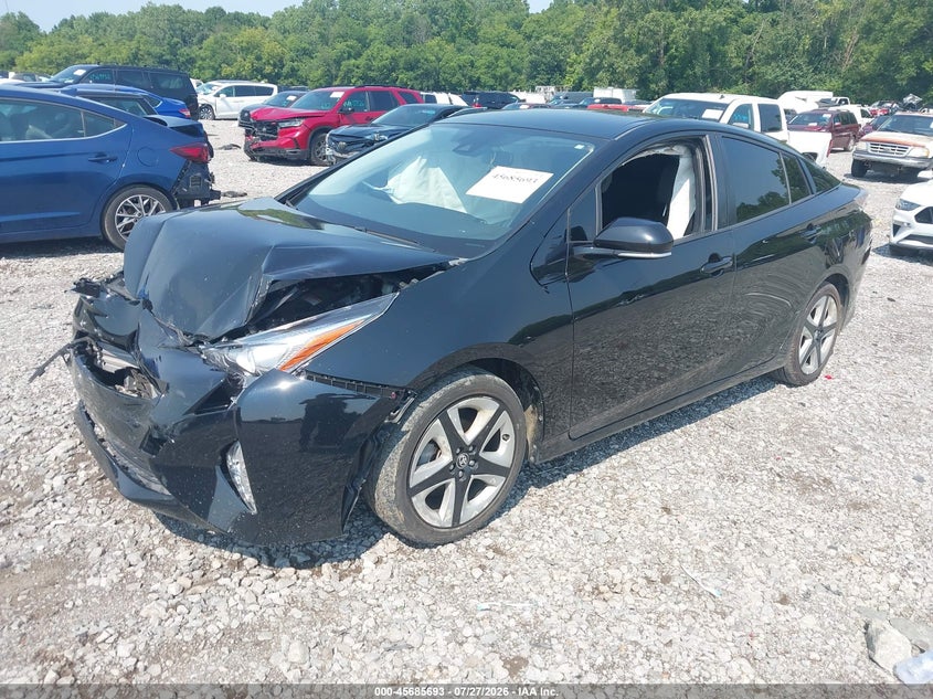 Vin: jtdkarfu5g3020273, lot: 46184302, toyota prius three touring 20162