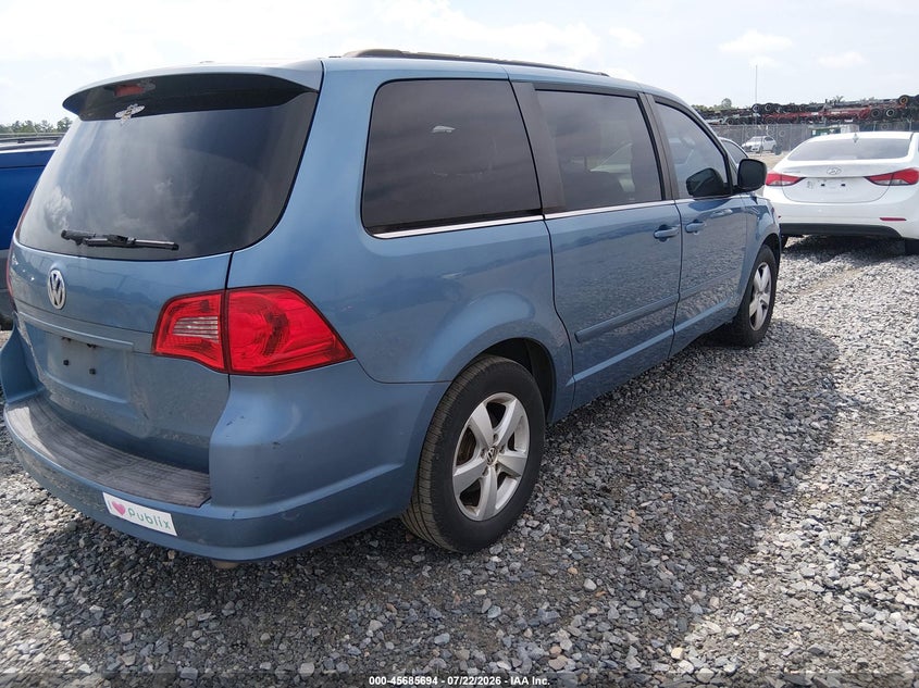 Vin: 2v4rw3dg4br805058, lot: 46184303, volkswagen routan se 20114