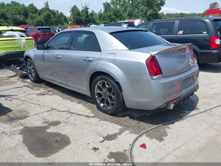 Vin: 2c3ccagg1jh296614, lot: 46184308, chrysler 300 300s awd 20183