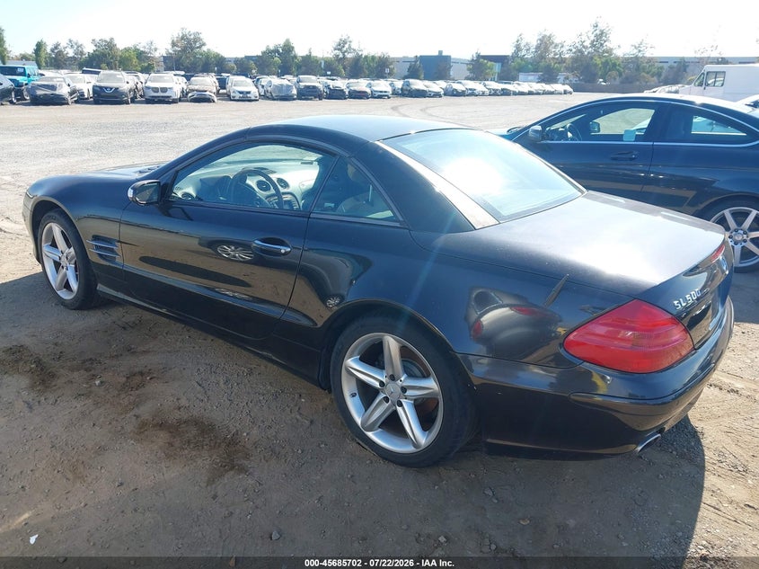 2004 MERCEDES-BENZ SL 500 auction photo 3