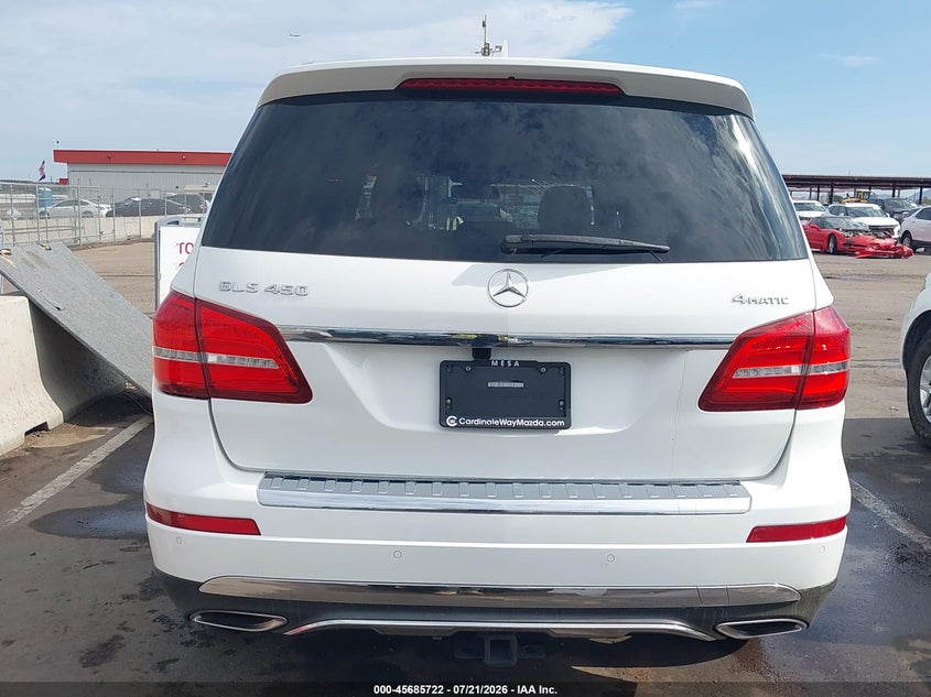 2017 Mercedes-Benz Gls 450 4Matic VIN: 4JGDF6EE6HA883269 Lot: 45685722