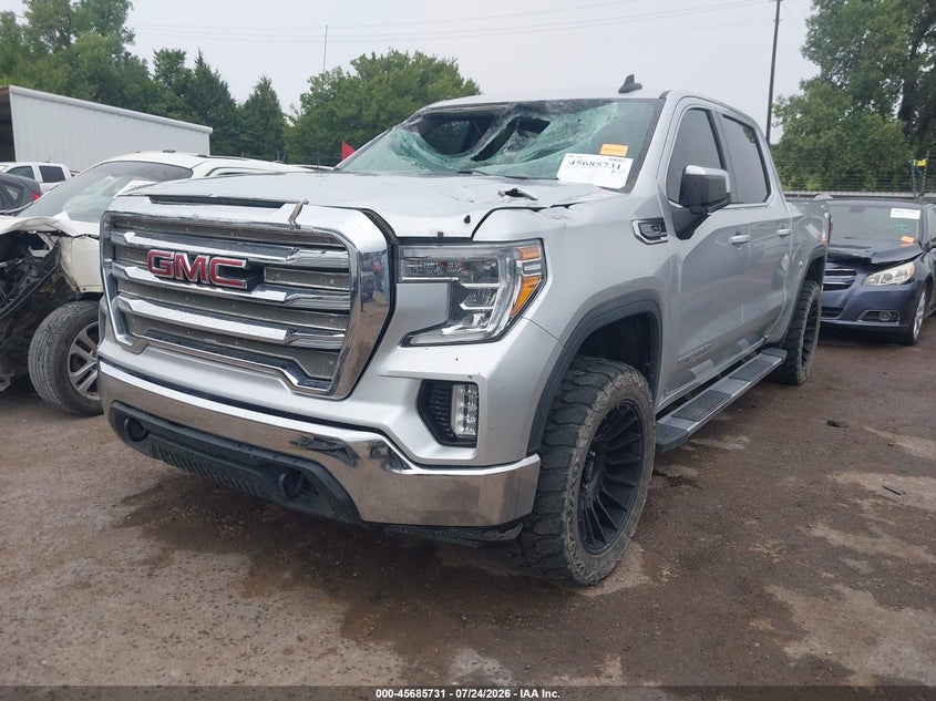 Vin: 1gtu9bed9kz288033, lot: 46184340, gmc sierra 1500 sle 20192