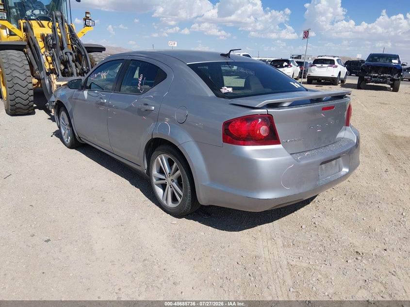 Vin: 1c3cdzab1en222681, lot: 46184345, dodge avenger se 20143