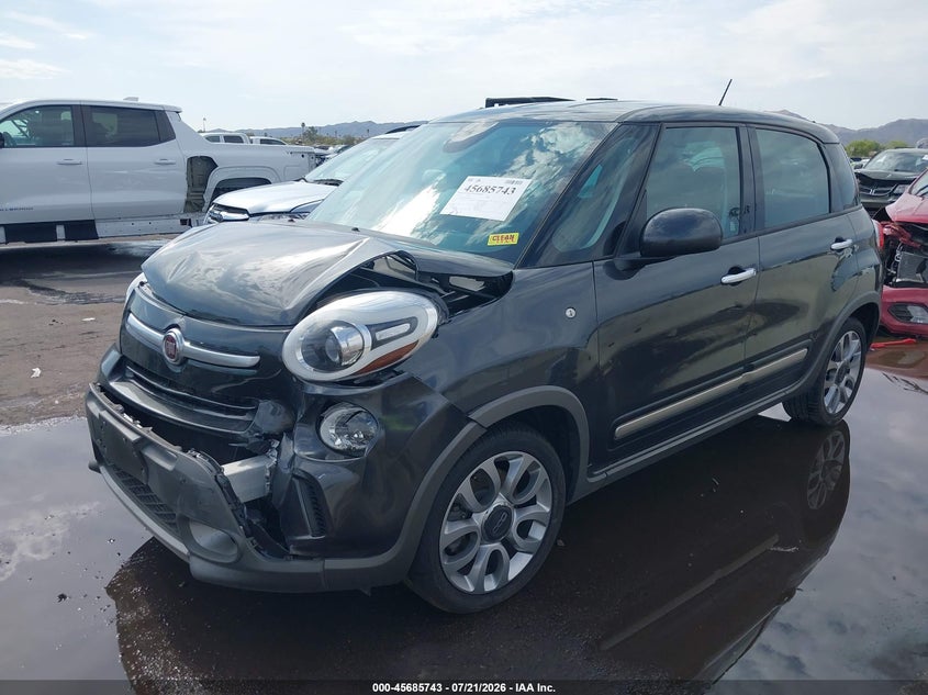 2014 Fiat 500L Trekking VIN: ZFBCFADH5EZ028822 Lot: 45685743