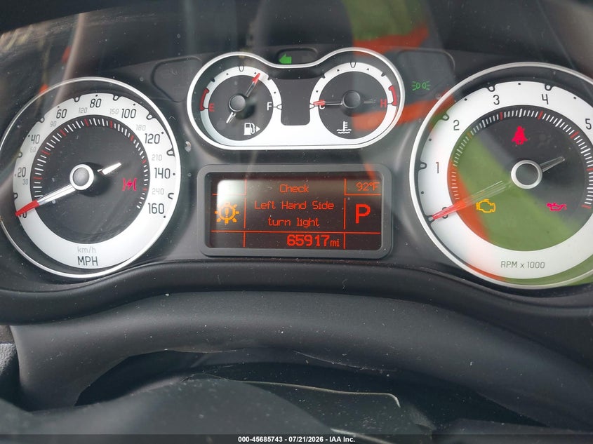 2014 Fiat 500L Trekking VIN: ZFBCFADH5EZ028822 Lot: 45685743
