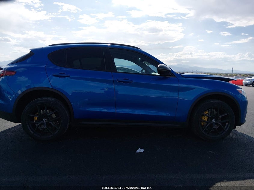 2019 Alfa Romeo Stelvio Rwd VIN: ZASPAJANXK7C60791 Lot: 45685764