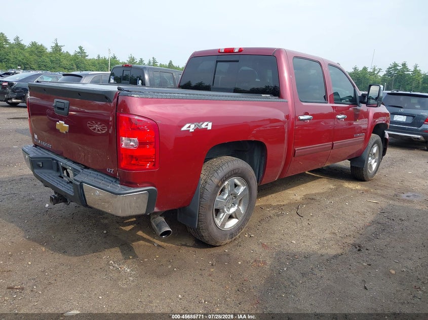 Vin: 3gcpkte78dg220245, lot: 46184380, chevrolet silverado 1500 ltz 20134