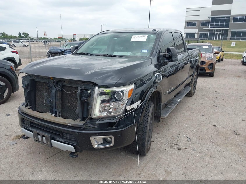 Vin: 1n6ba1f40kn509529, lot: 46184386, nissan titan xd pro-4x diesel 20192