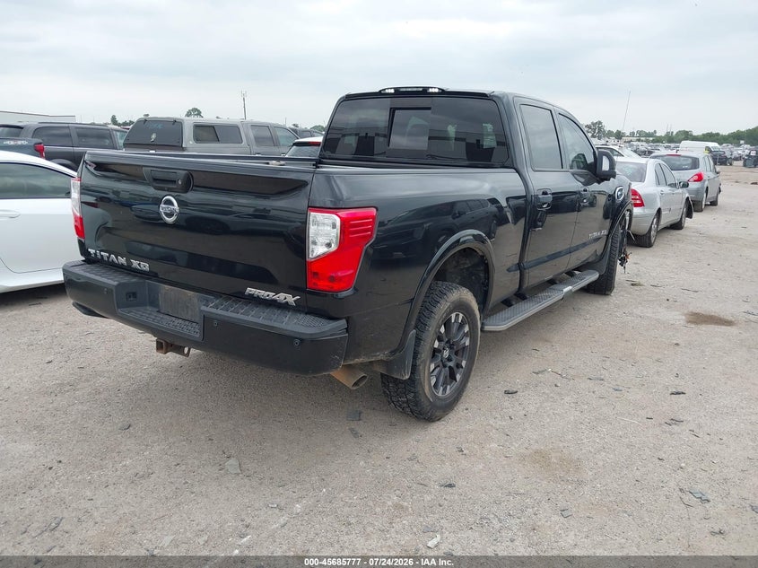 Vin: 1n6ba1f40kn509529, lot: 46184386, nissan titan xd pro-4x diesel 20194