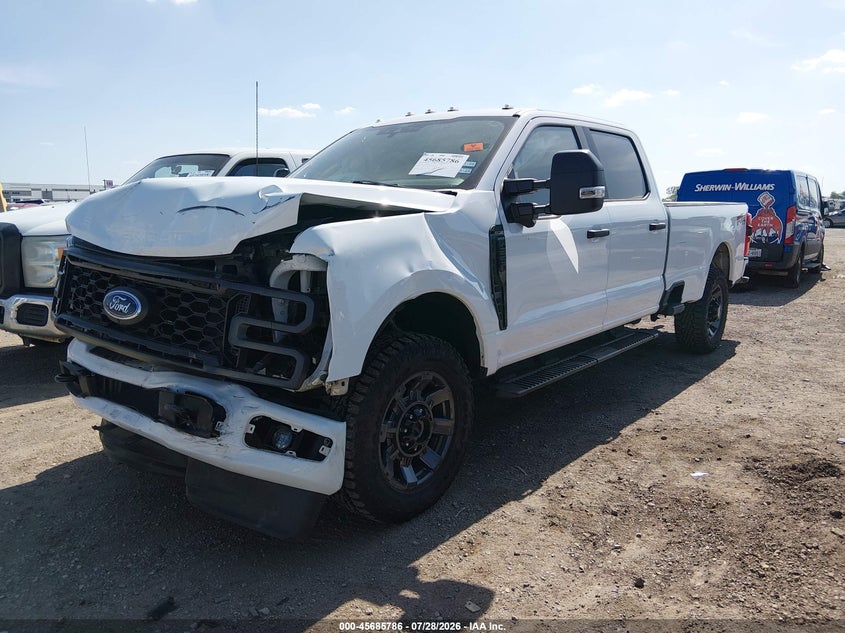 2024 Ford F250, Front End, IAAI, VIN 1FT8W2BA0REF19228 — photo 2