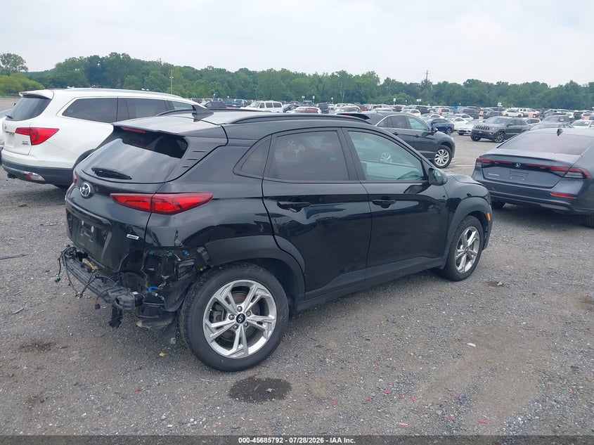 Vin: km8k6cab8nu889795, lot: 46184401, hyundai kona sel 20224