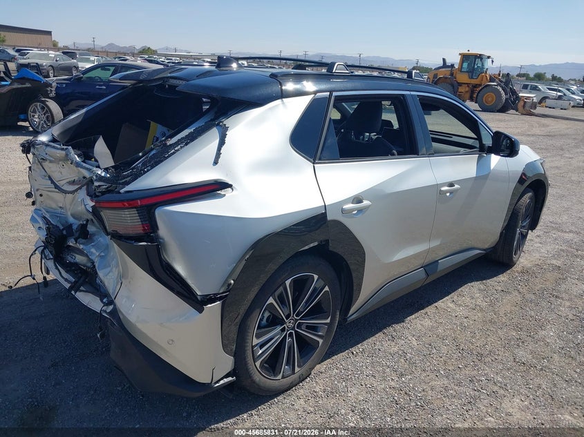 Vin: jtmaaaaaxsa065871, lot: 46184440, toyota bz4x limited 20254