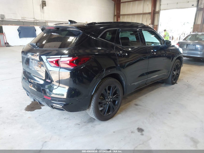 Vin: 3gnkbkrs9ms500120, lot: 46184448, chevrolet blazer awd rs 20214