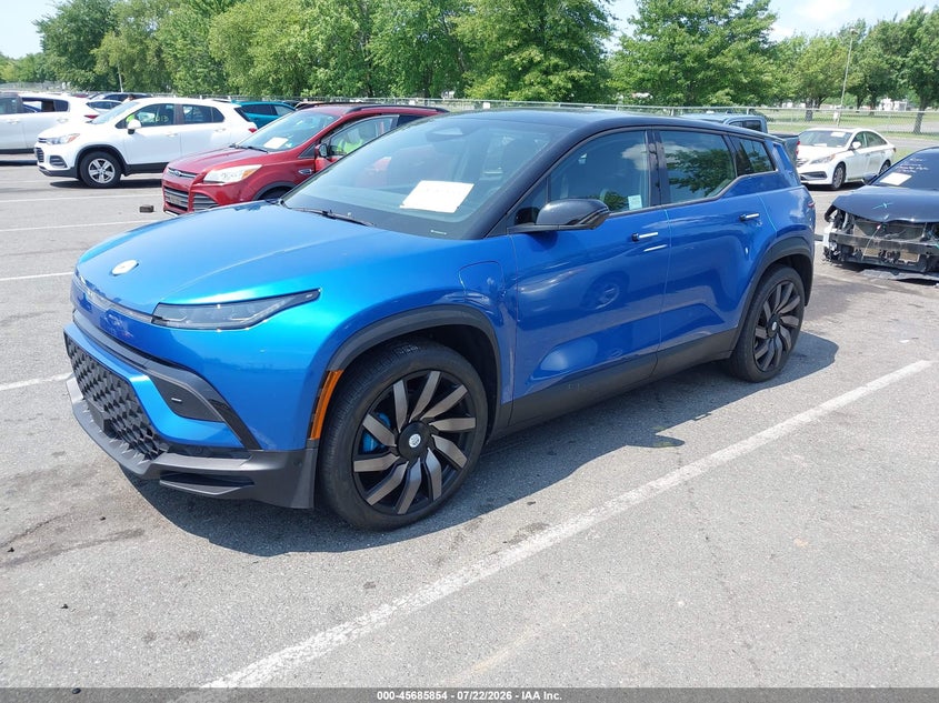 Vin: vcf1zbu2xpg004530, lot: 46184463, fisker ocean one 20232