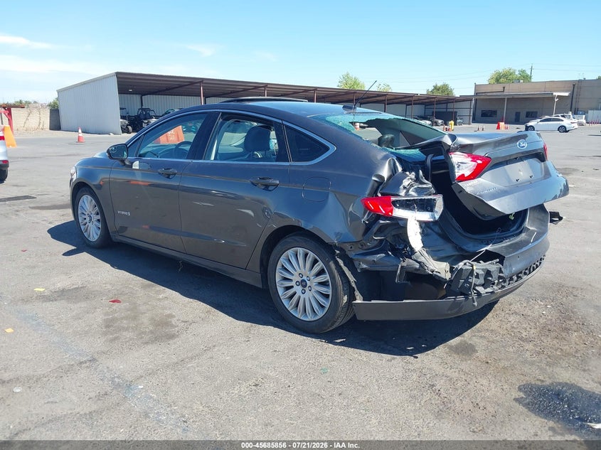 Vin: 3fa6p0lu4fr253356, lot: 46184465, ford fusion hybrid se 20153
