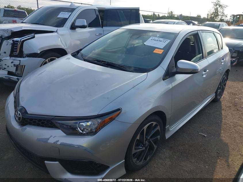 Vin: jtnkarjexhj535567, lot: 46184481, toyota corolla im 20172