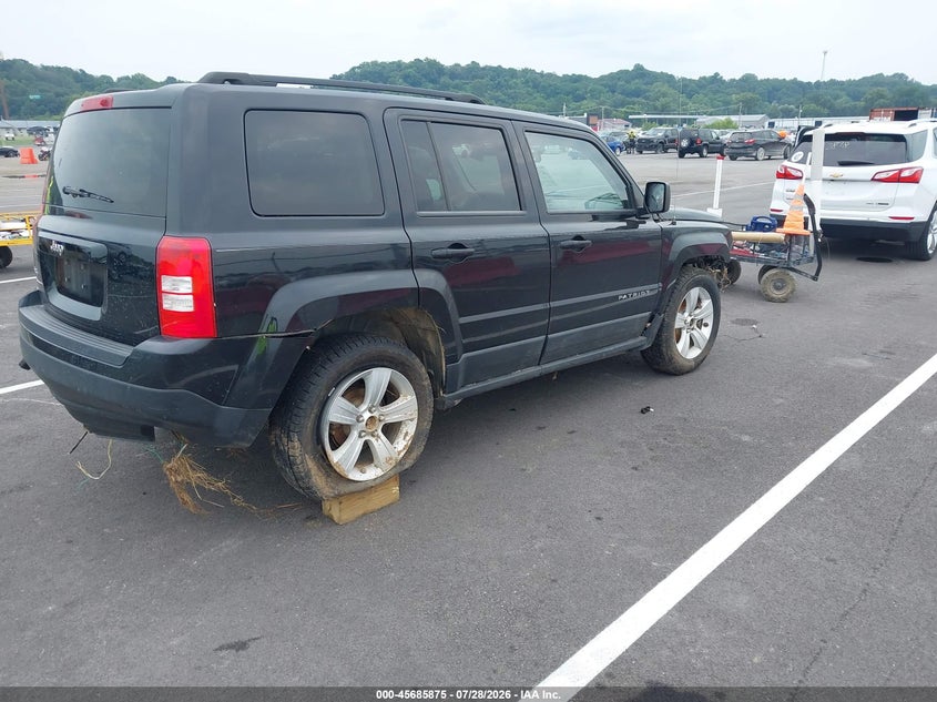 Vin: 1c4njrbb3cd578158, lot: 46184484, jeep patriot sport 20124