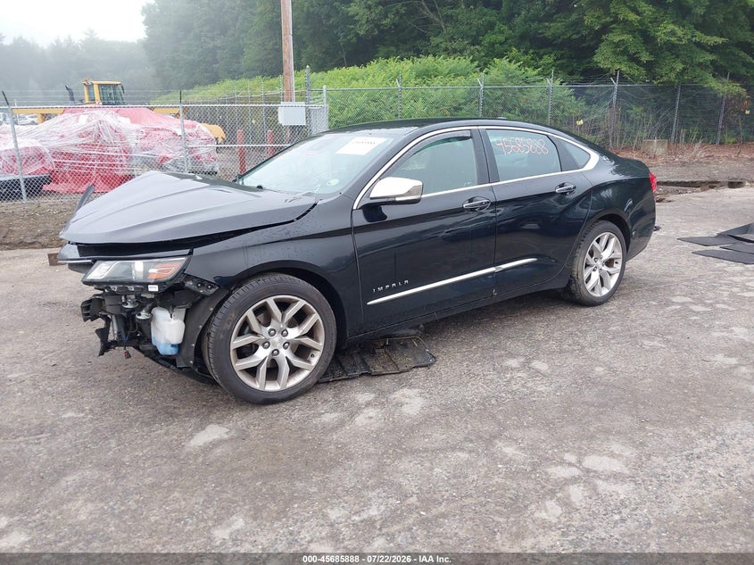 Vin: 2g1145s36g9119712, lot: 46184497, chevrolet impala 2lz 20162