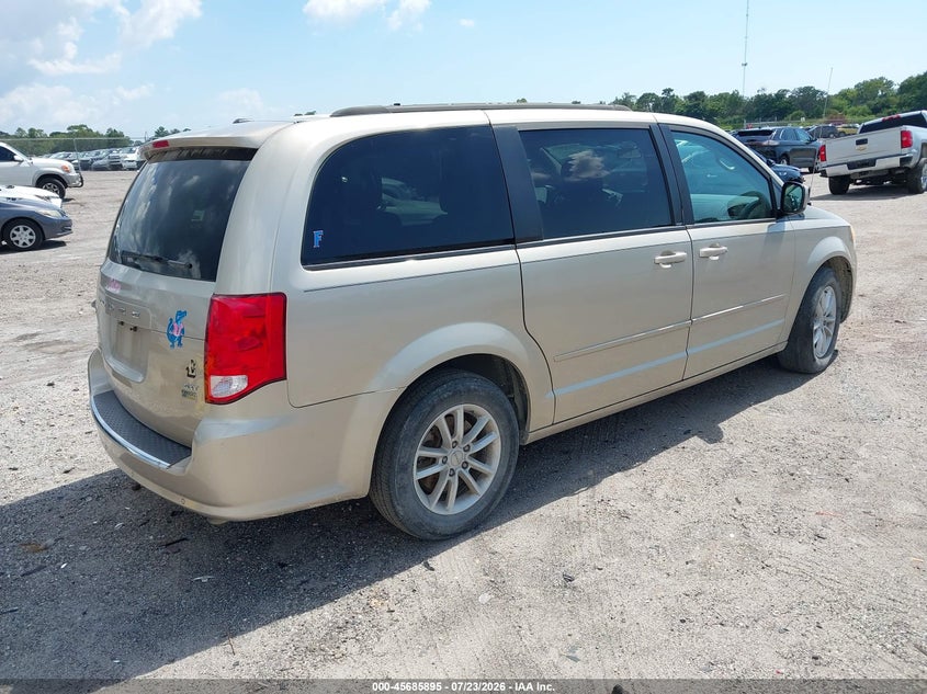 Vin: 2c4rdgcgxer266359, lot: 46184504, dodge grand caravan sxt 20144