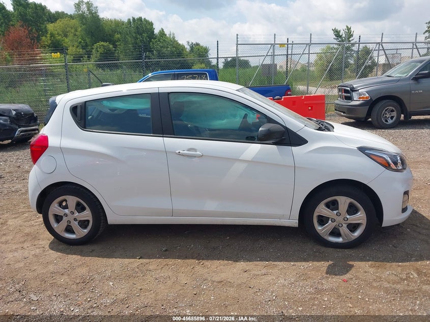 2022 Chevrolet Spark Fwd Ls Automatic VIN: KL8CB6SA1NC023236 Lot: 45685896