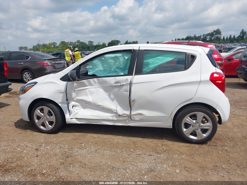 2022 Chevrolet Spark Fwd Ls Automatic VIN: KL8CB6SA1NC023236 Lot: 45685896
