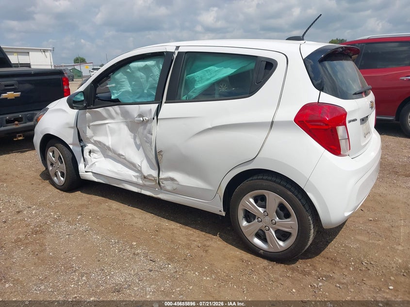 2022 Chevrolet Spark Fwd Ls Automatic VIN: KL8CB6SA1NC023236 Lot: 45685896