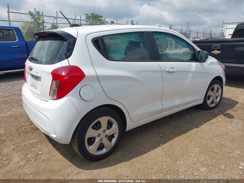2022 Chevrolet Spark Fwd Ls Automatic VIN: KL8CB6SA1NC023236 Lot: 45685896