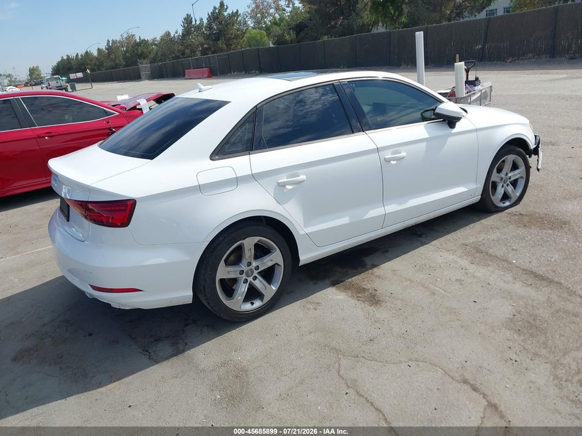 Vin: wauaugff4h1039285, lot: 46184508, audi a3 premium 20174