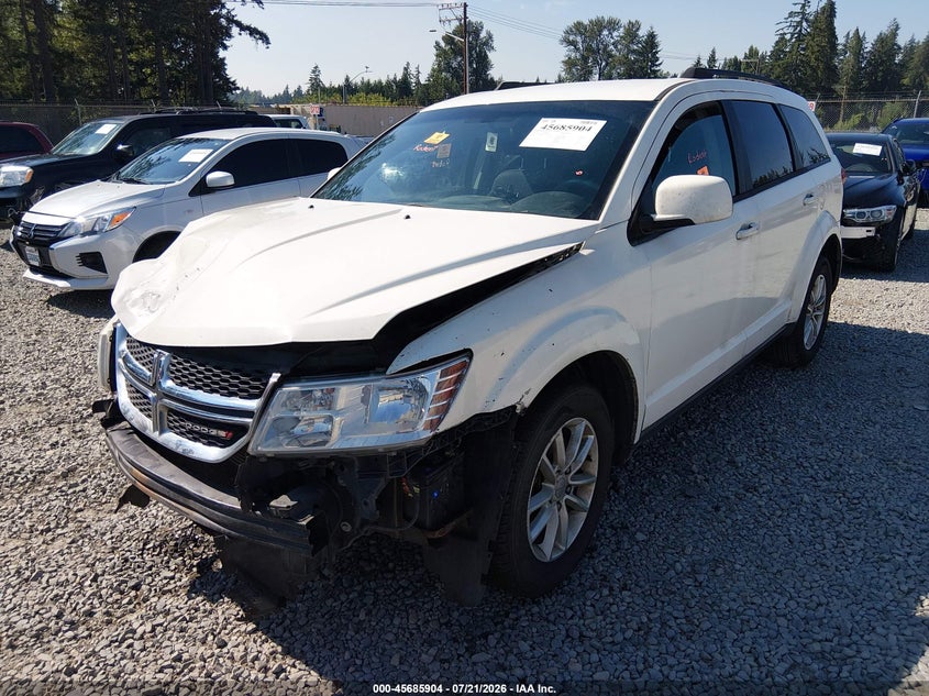 2016 Dodge Journey Sxt VIN: 3C4PDCBG6GT126679 Lot: 45685904