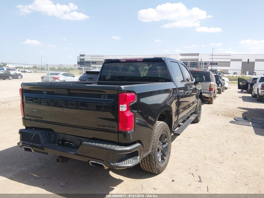 2021 Chevrolet Silverado 1500 4Wd Short Bed Custom Trail Boss VIN: 1GCPYCEF4MZ169851 Lot: 45685917