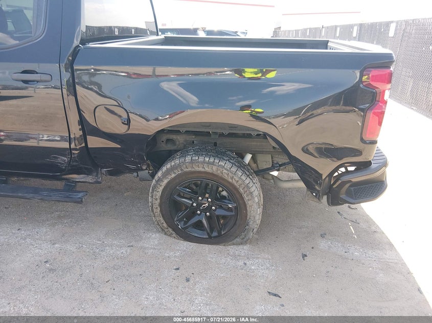 2021 Chevrolet Silverado 1500 4Wd Short Bed Custom Trail Boss VIN: 1GCPYCEF4MZ169851 Lot: 45685917