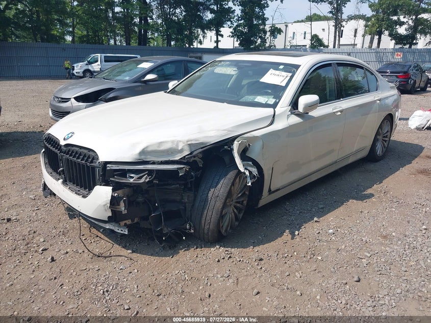 Vin: wba7t4c04nch07889, lot: 46184548, bmw 740 i xdrive 20222