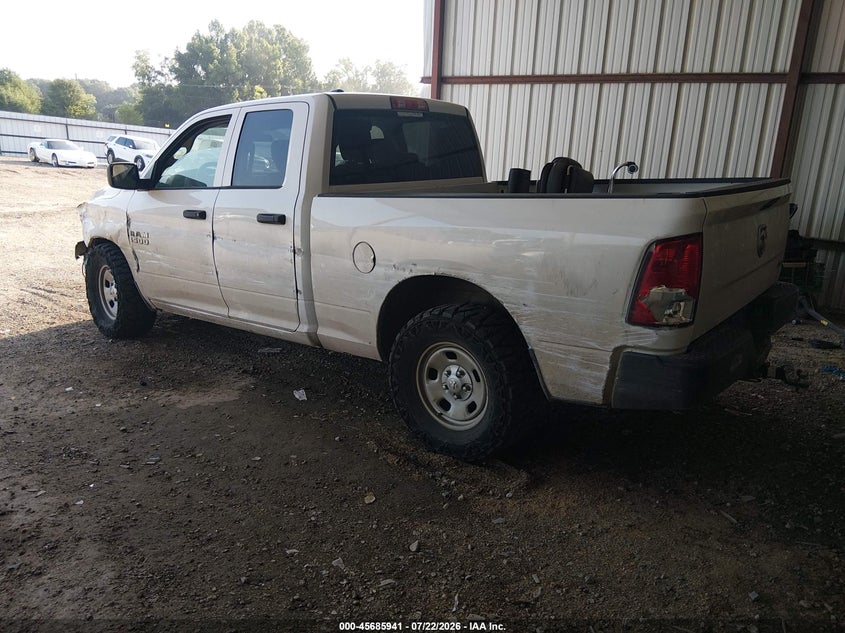 Vin: 1c6rr6fgxhs740327, lot: 46184550, ram 1500 tradesman  4x2 6'4 box 20173