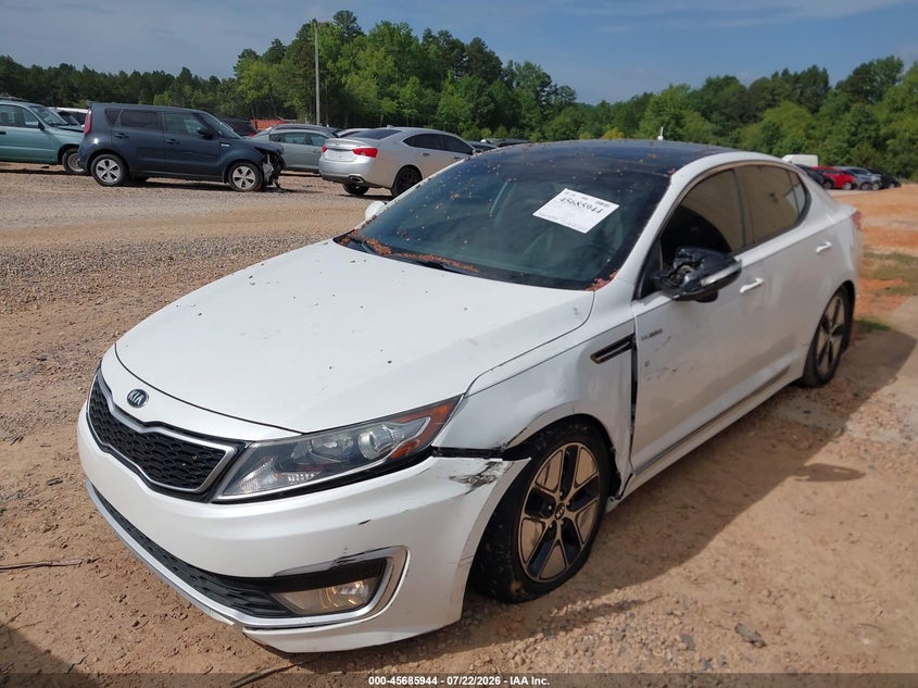 Vin: knagm4ad9d5039347, lot: 46184553, kia optima hybrid ex 20132