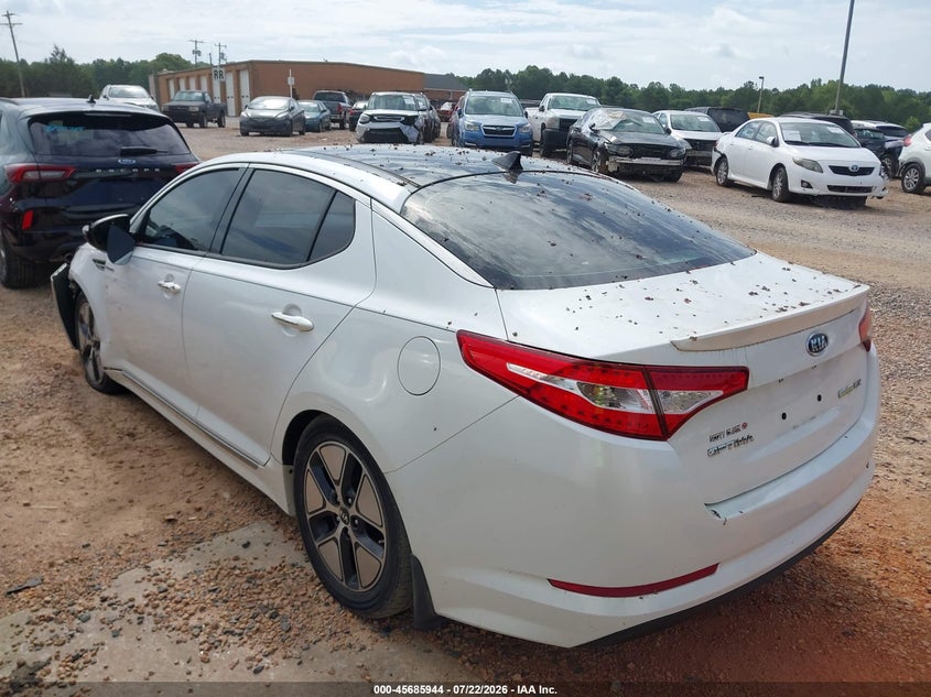 Vin: knagm4ad9d5039347, lot: 46184553, kia optima hybrid ex 20133