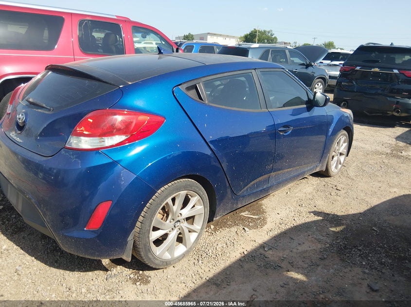 2016 Hyundai Veloster VIN: KMHTC6AD0GU257764 Lot: 45685965